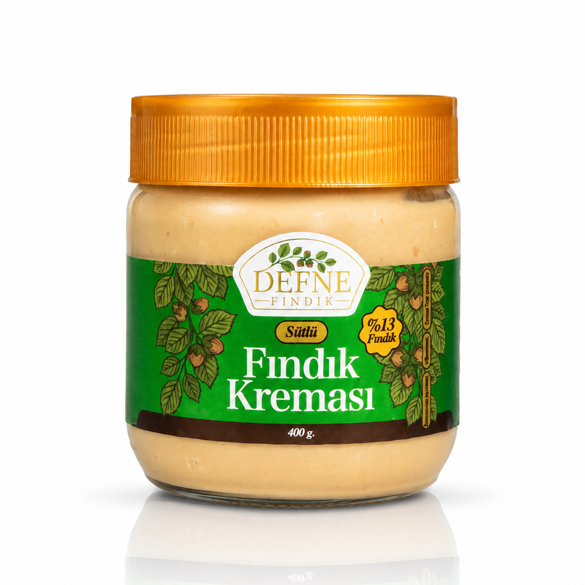 Sütlü Fındık Kreması (%13 Fındık) 400 g.